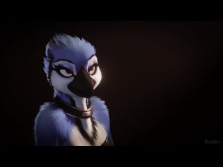 furry yiff bird girl cum face