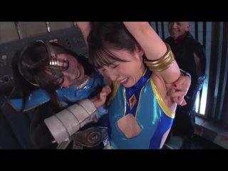 japanese heroine chained and armpit tickled